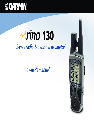 Garmin Two-Way Radio Rino 130 owners manual user guide