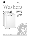 GE Washer WWSR3130 owners manual user guide