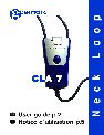 Geemarc Hearing Aid CLA 7 owners manual user guide