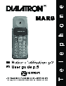 Geemarc Telephone Dialatron owners manual user guide