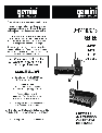 Gemini DJ Equipment UHF-116HL owners manual user guide