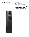 Genelec Speaker AOW312B owners manual user guide
