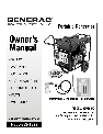Generac Portable Generator 005308-0 owners manual user guide