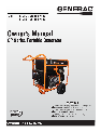 Generac Portable Generator 005734-0 owners manual user guide