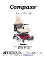 Golden Technologies Wheelchair GP600 CC owners manual user guide