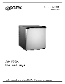 GPX Refrigerator 1409-0319-10 owners manual user guide
