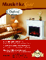 Greenway Home Products Indoor Fireplace MM254W owners manual user guide