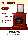 Greenway Home Products Indoor Fireplace MM281MCH owners manual user guide