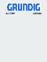 Grundig Car Satellite Radio System 400 PE owners manual user guide