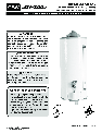 GSW Water Heater 61009 REV. C (09-03) owners manual user guide