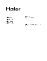 Haier Freezer HFV160 owners manual user guide