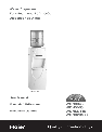 Haier Water Dispenser WDNS045 owners manual user guide
