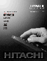 Hitachi Flat Panel Television L22DP03U owners manual user guide