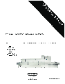Hobart Dishwasher ML-130250 owners manual user guide