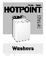 Hotpoint Washer HE7L 492 owners manual user guide