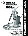Husky Pressure Washer 1650 PSL owners manual user guide