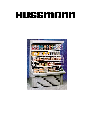 hussman Refrigerator GSVM owners manual user guide