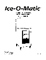 Ice-O-Matic Refrigerator CD220 owners manual user guide