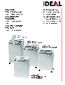IDEAL INDUSTRIES Paper Shredder 2350 owners manual user guide