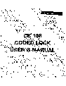 Imation Door CK 108 owners manual user guide