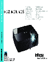 InFocus Projector IN122 owners manual user guide