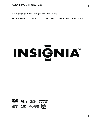 Insignia Home Theater System NS-H4005 owners manual user guide