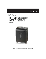 Insignia Paper Shredder NS-PS12CC-C owners manual user guide