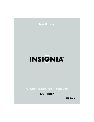 Insignia Portable Stereo System NS-B3111 owners manual user guide