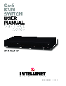 Intellinet Network Solutions Switch 503907 owners manual user guide