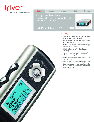 IRiver MP3 Player iFP-300 Series owners manual user guide