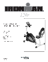 Ironman Fitness Home Gym 120r owners manual user guide
