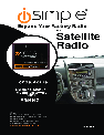 iSimple Car Satellite Radio System ISHD11 owners manual user guide