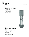 ITT Water Pump SSV owners manual user guide