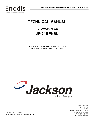 Jackson Dishwasher JP-24BPNSU owners manual user guide