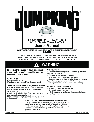 Jumpking Camping Equipment JKTR12T2 owners manual user guide