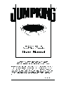 Jumpking Home Gym JTR6 owners manual user guide