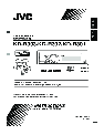 JVC Car Stereo System KD-R301 owners manual user guide