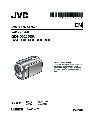 JVC DVD Recorder CU-VD3U owners manual user guide