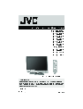 JVC Flat Panel Television LCT2104-001A-A owners manual user guide