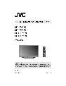 JVC Flat Panel Television LT-42X579 owners manual user guide