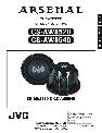 JVC Speaker CS-AW8520 owners manual user guide