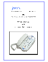 Jwin Conference Phone JT-P551 owners manual user guide