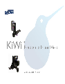 Kaidan Camera Accessories KiWi Panoramic Tripod Head owners manual user guide