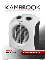 Kambrook Fan KFH520 owners manual user guide
