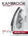 Kambrook Iron K1450 owners manual user guide