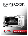 Kambrook Oven KOT710 owners manual user guide