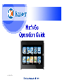 Kaser Tablet YF730A8G owners manual user guide