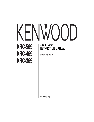 Kenwood Speaker System 369 owners manual user guide