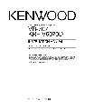 Kenwood Stereo Receiver KRF-V6070D owners manual user guide
