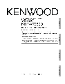 Kenwood Stereo Receiver VR-507 owners manual user guide